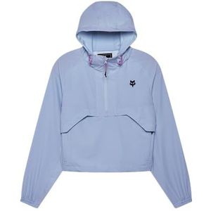 Fox Racing Survivalist Windbreaker voor dames | 4-weg stretch MTB-jas met halve rits en schokkoord - kasjmier blauw, M