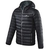 Black Crevice - Gewatteerde Herenjas - Wind- en Waterafstotend - Lichte Gewatteerde Jas