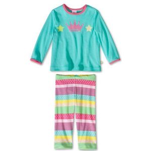 Sanetta meisjes pyjama lang 2-delig, 220774 80 cm Multicolore (Mehrfarbig (5692))