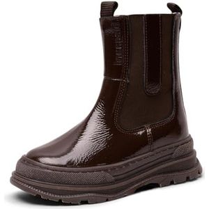 Bisgaard Mila Lamb Fashion Boot, Dark Brown, 36 EU, donkerbruin, 36 EU