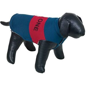 NOBBY The One hondenjas, marineblauw/rood, 44 cm