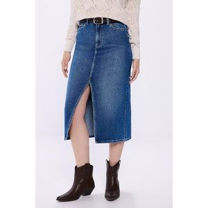 Springfield Damesrok, rookblauw, maat 34