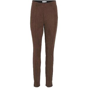 Vila Visudas HW Slit Leggings - Noos, Gevormde chocolade, L