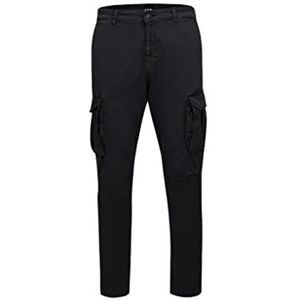 LTB Jeans Solaca Cargobroek voor heren, antraciet 201, 28W, Antraciet 201, 28W