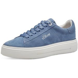 s.Oliver Dames 5-23636-42 sneakers, indigo, 41 EU, blauw, 41 EU