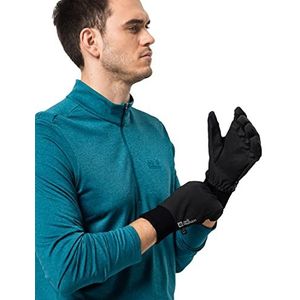 Jack Wolfskin Supersonic XT Handschoenen voor volwassenen, Zwart, XL