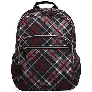 Vera Bradley Performance Twill Campus Rugzak, Parijs Plaid, One Size