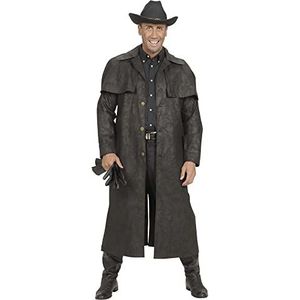 Black Duster Coats kostuum Small voor Wild West Cowboy Fancy Dress