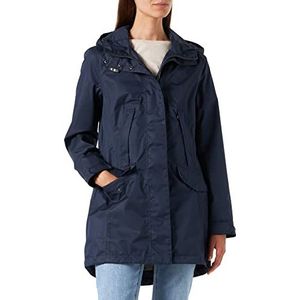 camel active Dames functionele parka teXXXactive, Donkerblauw, 36