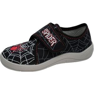 Fischer kinder pantoffel, grootte:26 EU, kleur:Zwart