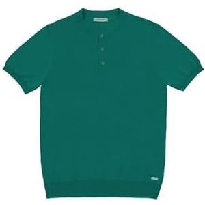 GIANNI LUPO Heren T-shirt van jersey GL509S-S24, Emerald, XXL