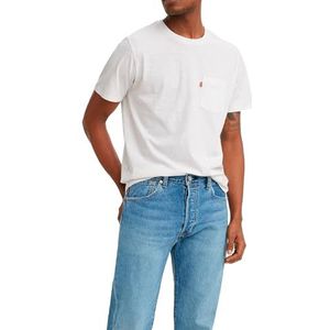 Levi's Ss Classic Pocket Tee Sweater voor heren, wit., M
