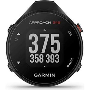 GARMIN Approach G12, GPS Golf Handheld, Rangefinder, Green Weergave, Waterbestendig, GARMIN Golf App