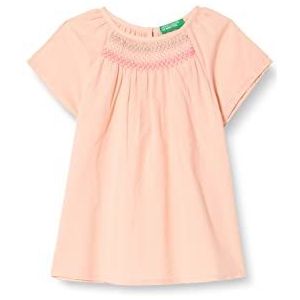 United Colors of Benetton Shirt voor meisjes en tieners, perzik roze 02N, 18 Maanden