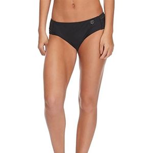 Body Glove Dames Smoothies Nuevo Contempo Solid Volledige Dekking Bikini Bottom Badpak, Zwart, L