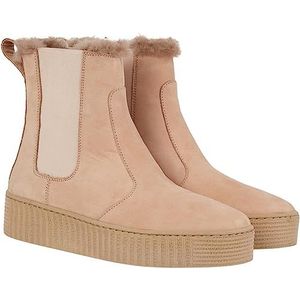 Tommy Hilfiger Dames Essential Chelsea Warmbootie Low Boot, Merino, 36 EU