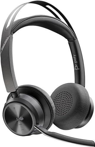 Poly - Voyager Focus 2 - Headset - Zwart - Draadloze en Bedrade USB-C