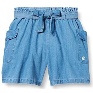 Petit Bateau Shorts voor meisjes, A06WX, blauw, 6 A, 6 jaar, Blauw, 6 Jaren