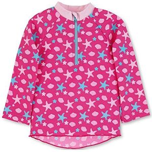 Sterntaler Rash Guard Zwemshirt met lange mouwen voor baby's, magenta, 80 cm