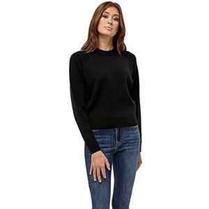 Peppercorn Rosalia Mock Neck Gebreide Trui Met Lange Mouwen | Zwarte Truien Voor Vrouwen UK | Lente Dames Truien | Maat XS