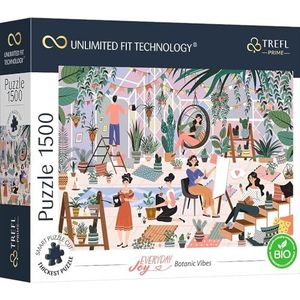 Trefl Prime - Puzzle UFT Everyday Joy: Botanic Vibes - 1500 Elementen - Dikste Karton, BIO, Planten, Ontspanning, Moderne Puzzels, Creatief Vermaak voor Volwassenen en Kinderen Vanaf 12 Jaar