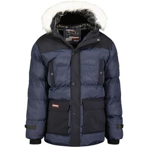 Geographical Norway Dalibor Heren Parka, Marineblauw, XL