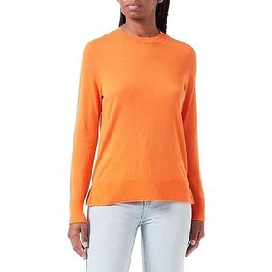 BOSS Gebreide sweater voor dames, Open Oranje, M