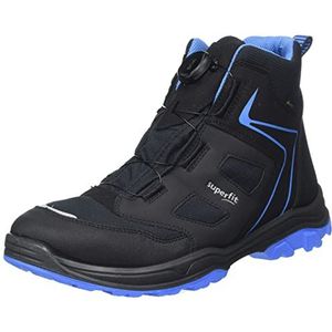 Superfit Jupiter licht gevoerde Gore-tex sneakers voor jongens, zwart lichtblauw 0000, 37 EU Breed