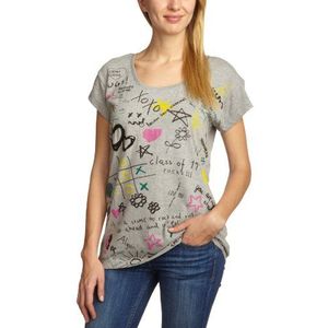 Blend Dames T-shirt 4819 Regular Fit, grijs (815), 34