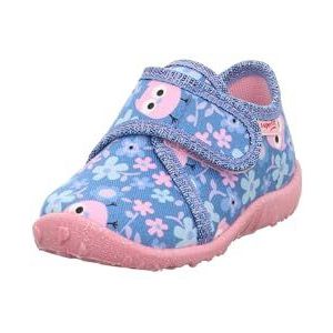 Superfit Spotty pantoffels voor jongens en meisjes, 18 EU, blauw, 18 EU