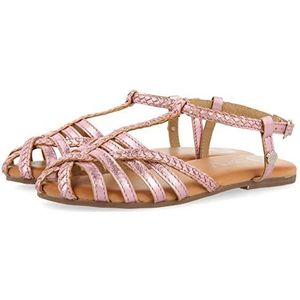 GIOSEPPO Tanlay gouden krab sandalen voor meisjes van leer, Roze, 32 EU