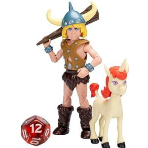 Dungeons & Dragons Cartoon Classics Bobby & Uni 2-pack actiefiguren op schaal van 6 inch, D&D-speelgoed, veelkleurig