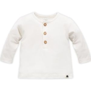Pinokio Babyshirt met lange mouwen voor jongens, Écru Charlie, 86 cm