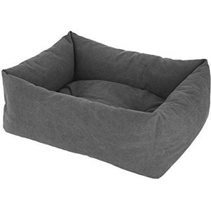 Kerbl 80347 knuffelbed Lucca, 70 x 85 cm, grijs