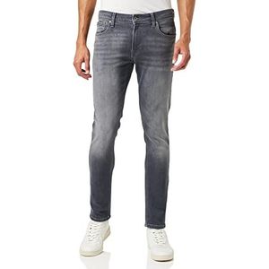 Pepe Jeans finsbury jeans voor heren, grijs (denim-ue5), 31W x 34L