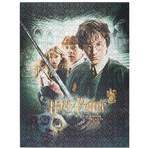 Grupo Erik Puzzel Harry Potter: The Chamber Of Secrets - Legpuzzel 500 Stukjes - 61 x 45,7 cm - Inclusief geschenkverpakking en poster