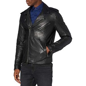 Tommy Jeans LEATHER BIKER 52 Jeansjas met lange mouwen