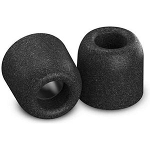 Comply Isolatie Ruisonderdrukking Memory Foam Oortelefoon Tips voor Sennheiser HD1 Momentum MIE2, IE 800 S, CX 3.00, 5.00 en 7.00BT, Premium vervangende oordopjes Tips, (Medium, 3 paar)