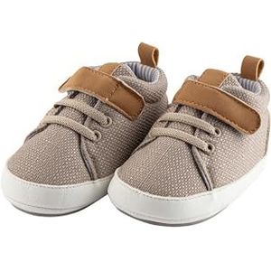 Sterntaler Uniseks babyschoenen, effen slippers, beige, 18 EU