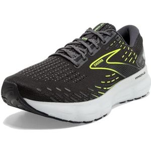 Brooks Glycerin 20 Hardloopschoenen voor heren, ebbenhout wit nachtleven, 43 EU