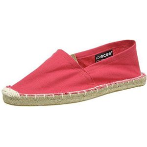PIECES Haisha espadrilles voor dames, Roze Persimmon, 38 EU