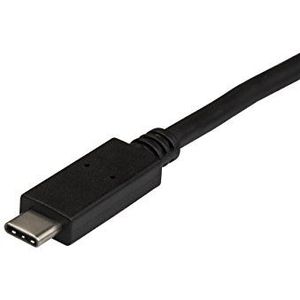 StarTech USB Type C naar USB Type A Kabel - Zwart
