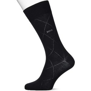 BOSS John Rs Colours Wo Regular Socks voor heren, zwart 2, 43-46 EU
