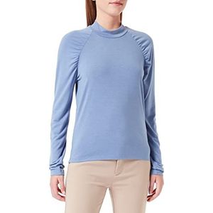 SIRUP COPENHAGEN Dames Solid Blouse Pullover Sweater, Stone Wash, klein