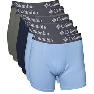 Columbia Amazon Exclusive 6 Pack Performance Boxer Slip, XL