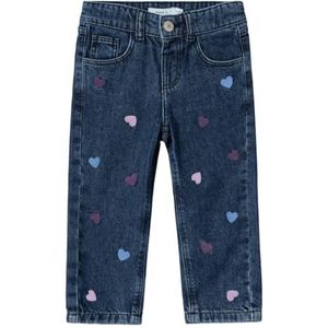 NAME IT Girl Jeans Mom Fit, donkerblauw (dark blue denim), 110