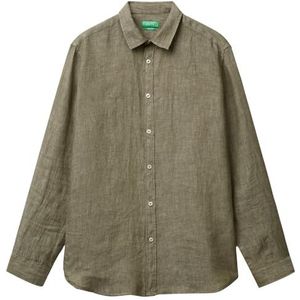 United Colors of Benetton Overhem, Groen, XL