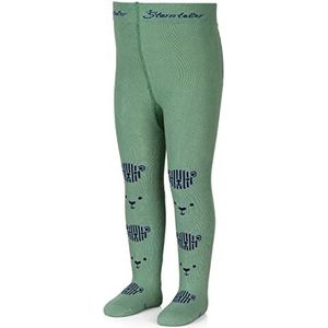 Sterntaler Babyjongens berengezicht panty groen, normaal