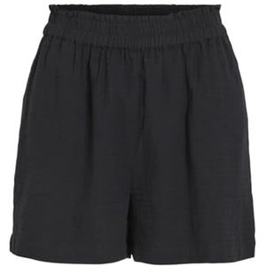 Vila VILANIA HW Shorts - NOOS, zwart beauty, 40