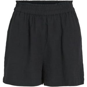 Vila VILANIA HW Shorts - NOOS, zwart beauty, 34